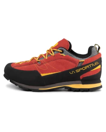 Pantofi sport barbat,  piele naturala, rosu