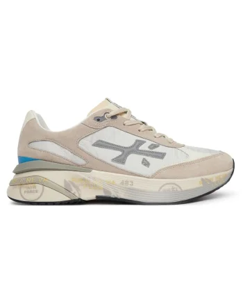 Pantofi sport barbati,  din piele naturala, multicolor
