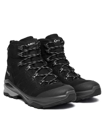 Ghete sport barbati,  piele naturala, negru
