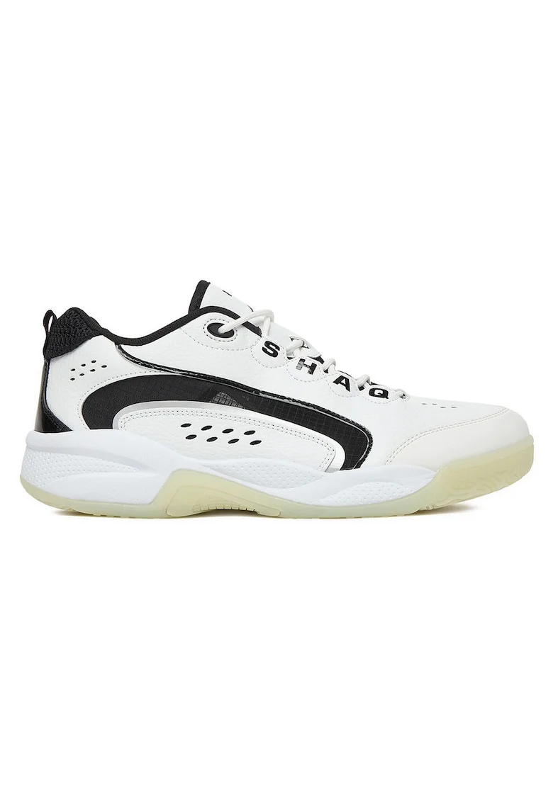 Pantofi sport barbati,  tesatura, alb/negru