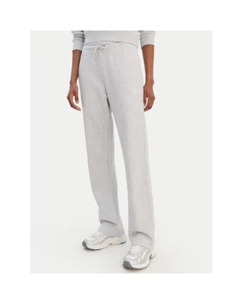 Pantaloni sport dama,  gri, din 60% bumbac, 40% poliester