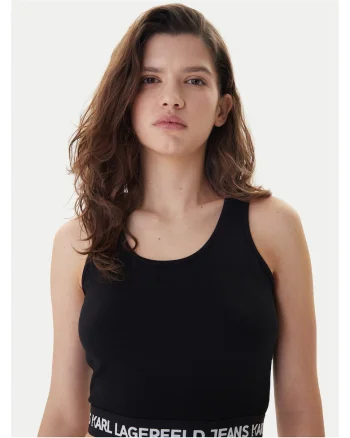 Top Femei,  67% viscoza, 28% poliamida, 5% elastan, XL INTL, Negru,