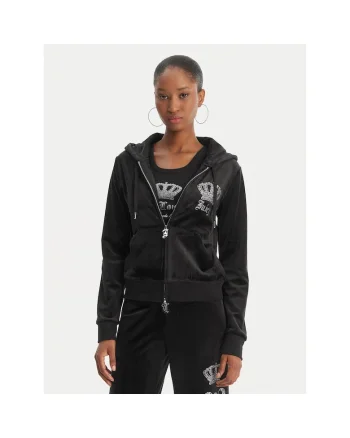Bluza dama,  slim fit, negru, poliester,
