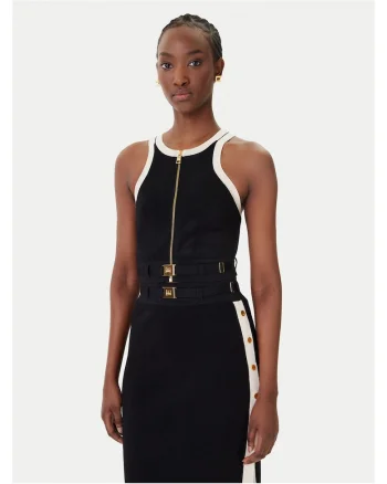 Top dama,  viscoza, Negru