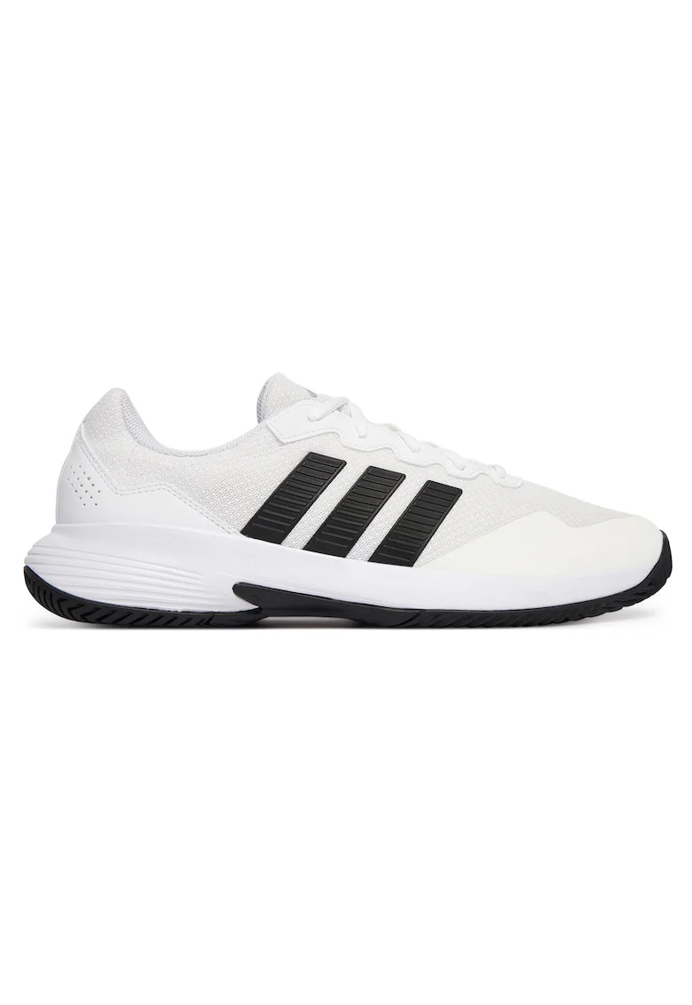 Pantofi sport barbati,  tenis, alb, textil