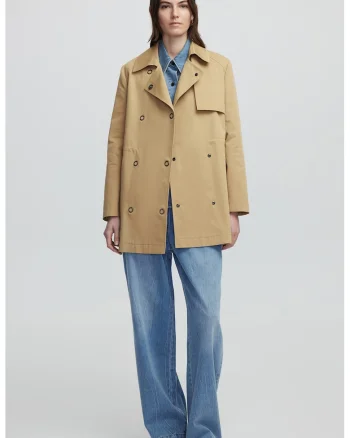Trenci regular-fit, Maro camel