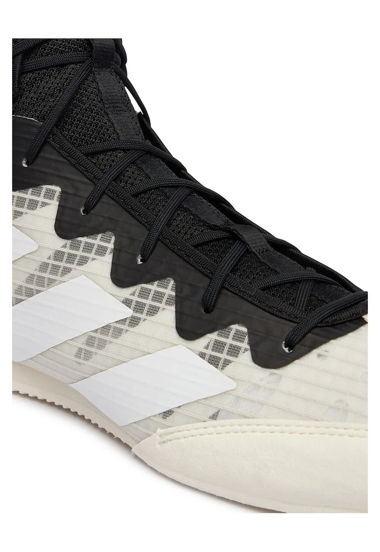 Pantofi de box barbati,  textil, alb,