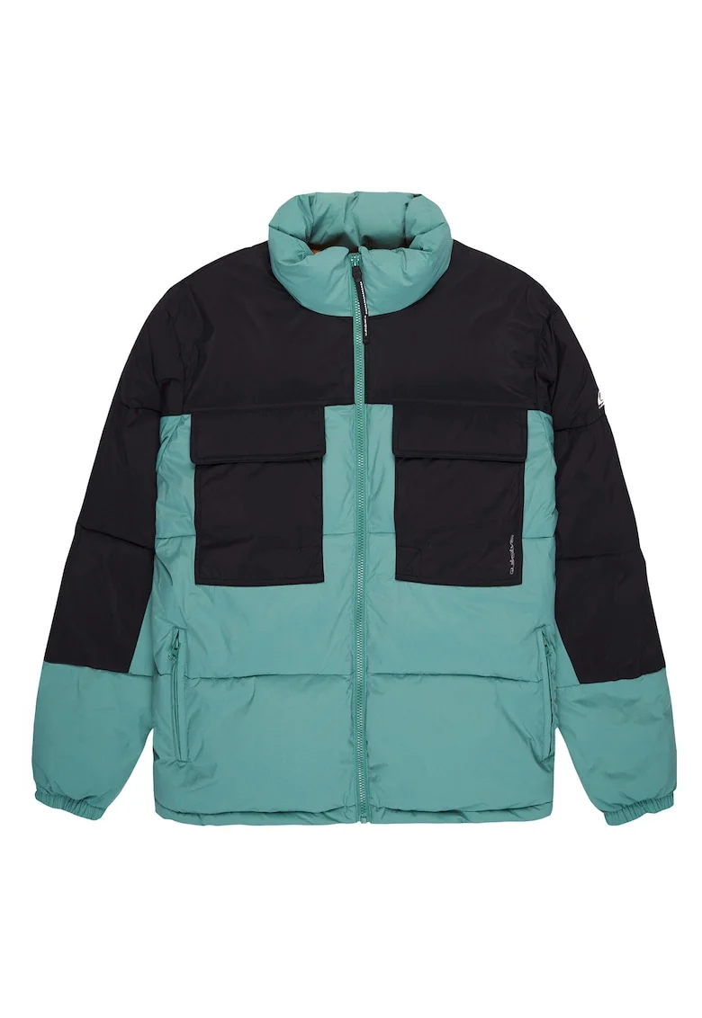 Geaca de iarna barbati,  verde, material sintetic