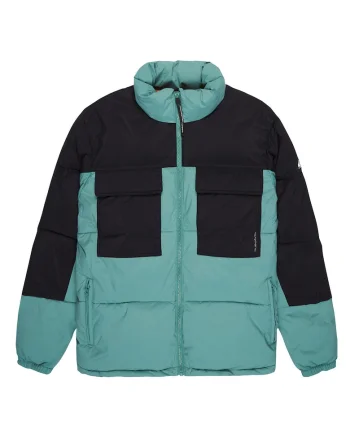 Geaca de iarna barbati,  verde, material sintetic