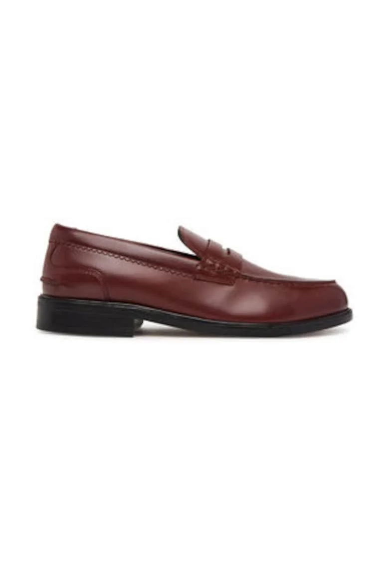 Mocasini barbatesti,  305417619, piele naturala, maro