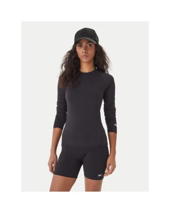 Bluza sport dama,  slim fit, negru, poliester, Negru
