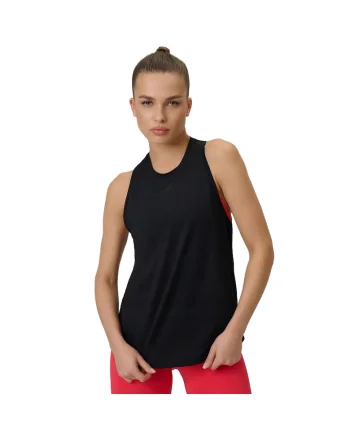 Maiou sport dama  Poliester, Negru, Negru