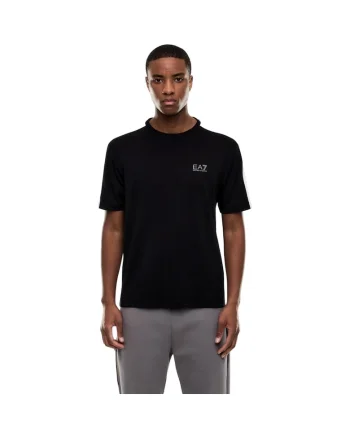 Tricou  EA7 Natural Ventus7 M SS ST 55470, Negru