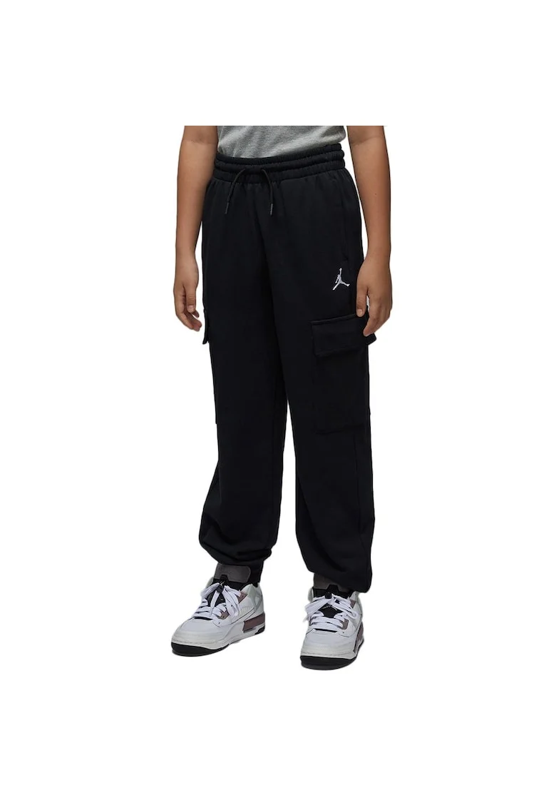Pantaloni  Jordan Brooklyn Cargo JR 95D830-023, Baieti, Negru