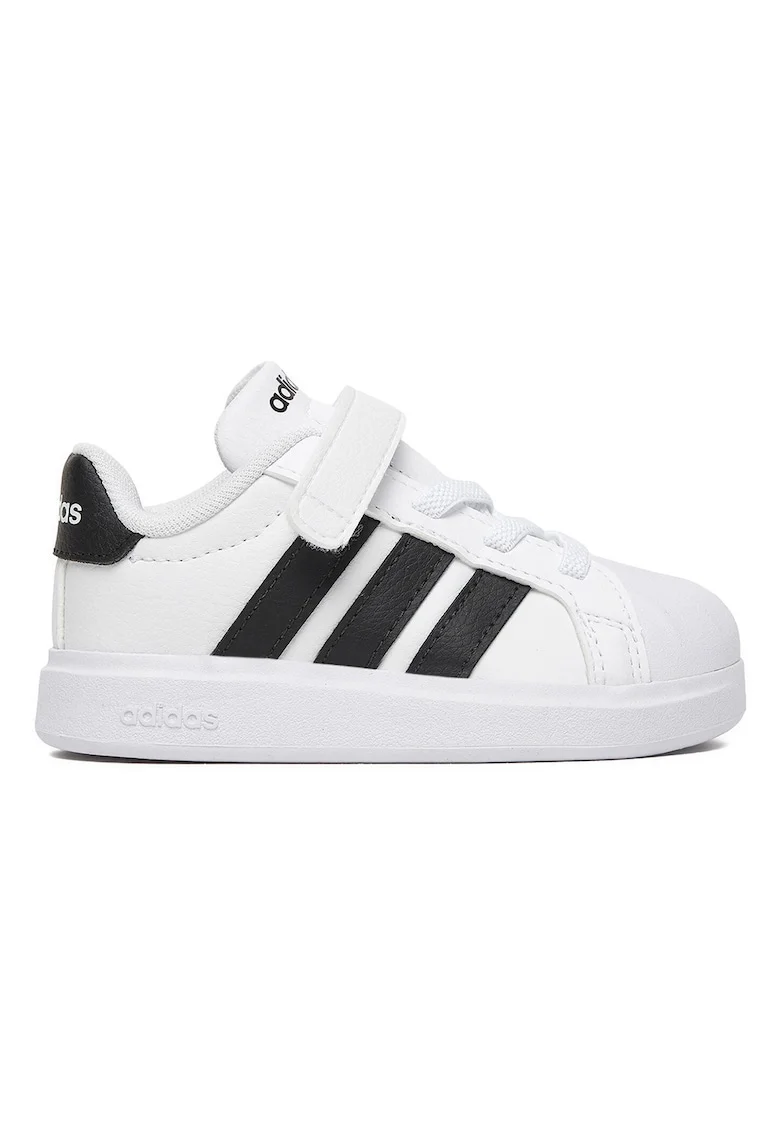 Pantofi sport copii,  alb, piele ecologica, inchidere Velcro