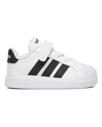 Pantofi sport copii,  alb, piele ecologica, inchidere Velcro