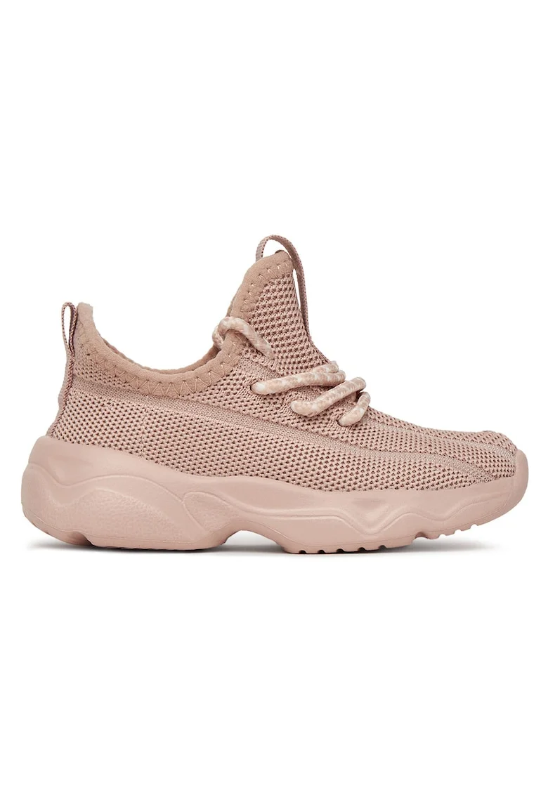 Pantofi sport copii,  bej, material textil, pentru alergare, set,