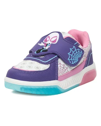 Pantofi sport copii,  sintetic, violet, inchidere velcro