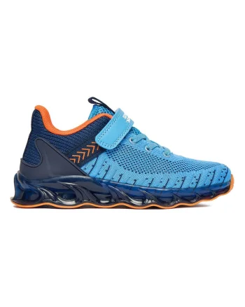 Pantofi sport copii,  material textil, velcro, multicolor