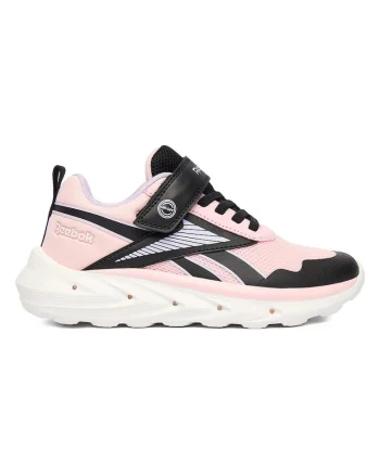 Pantofi sport copii,  roz, textil, inchidere Velcro