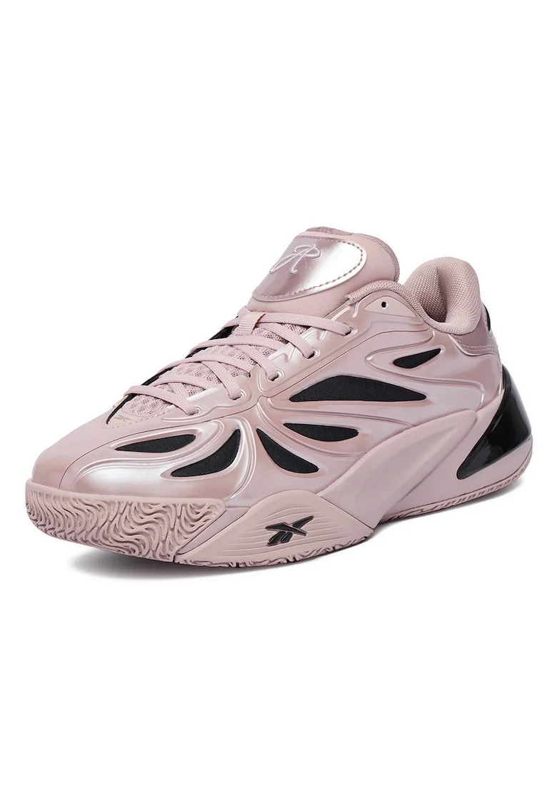 Pantofi sport dama,  baschet, piele ecologica, roz