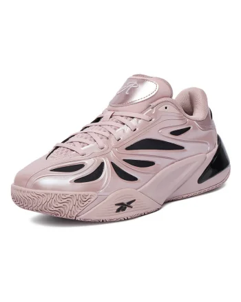 Pantofi sport dama,  baschet, piele ecologica, roz