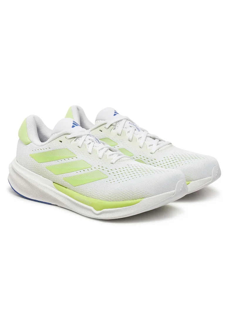Pantofi sport barbati,  alergare, tesatura, alb,