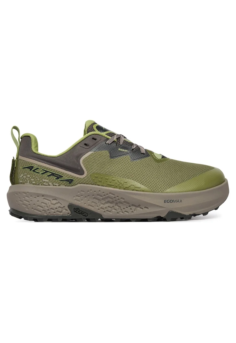 Pantofi sport barbati,  alergare, material textil, verde