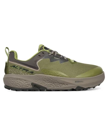 Pantofi sport barbati,  alergare, material textil, verde