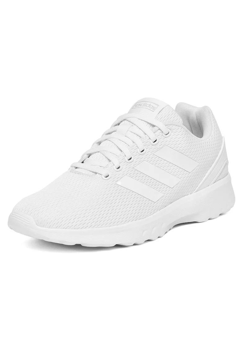 Pantofi sport barbati,  alergare, textil, Alb