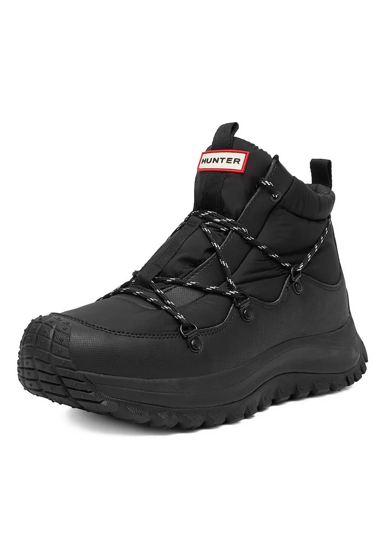 Pantofi sport barbati,  material textil, negru,