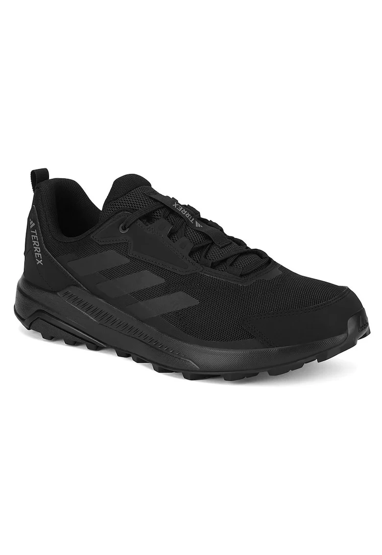 Pantofi sport barbati,  trekking, negru, tesatura,