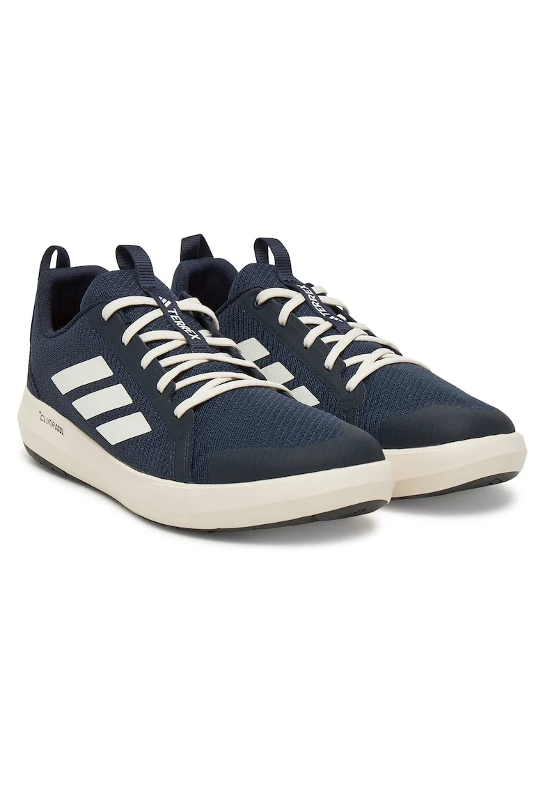 Pantofi sport barbati,  trekking, albastru, tesatura