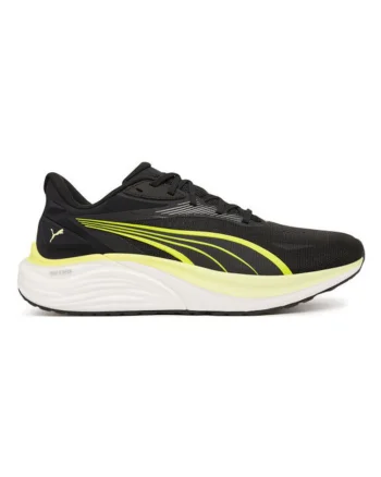 Pantofi sport barbati,  alergare, negru, textil, Negru