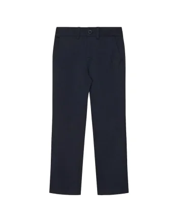 Pantaloni baieti,  bleumarin, viscoza/poliamida/elastan