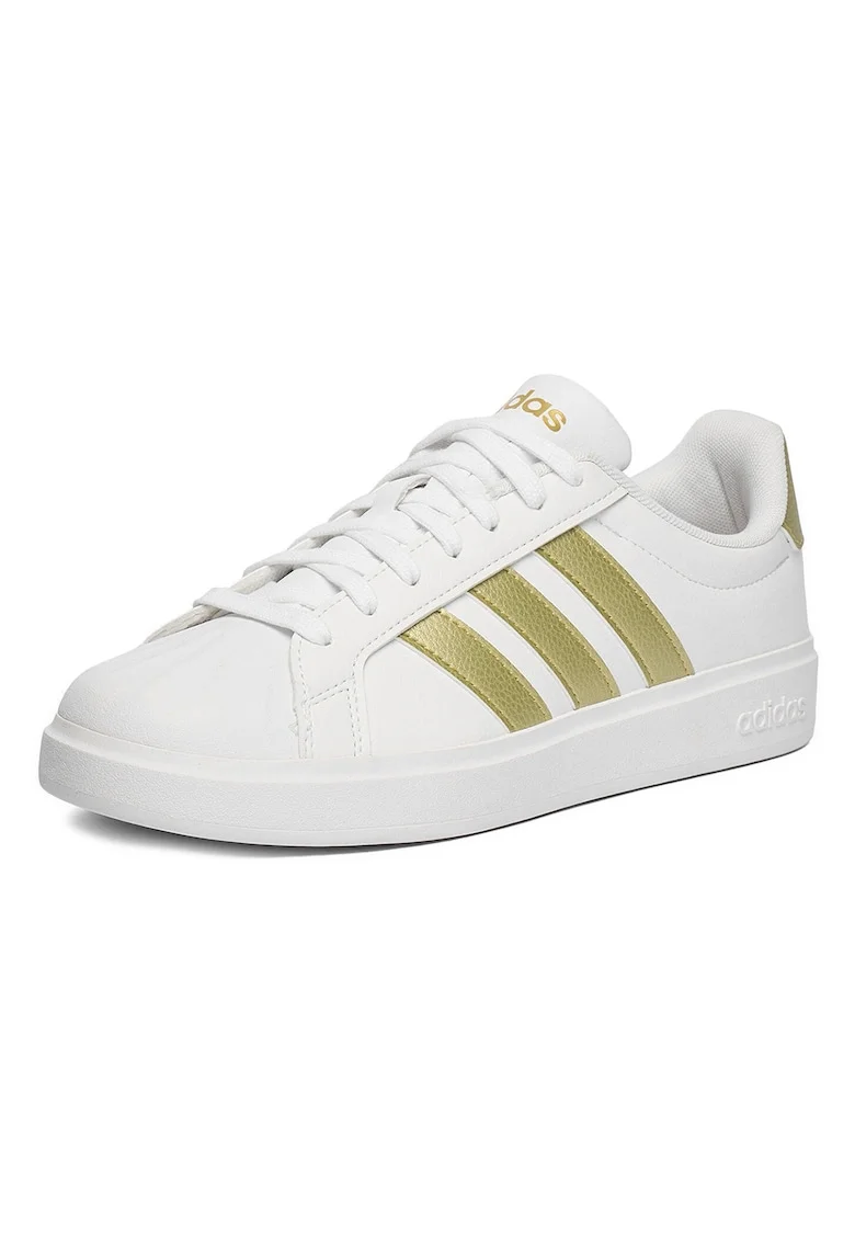 Pantofi sport dama,  alb, material sintetic, pentru freestylere,