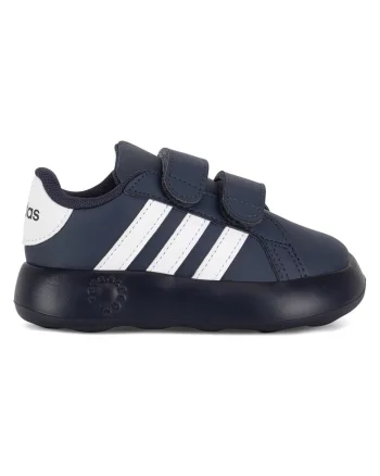 Pantofi sport copii,  velcro, albastru, material textil,