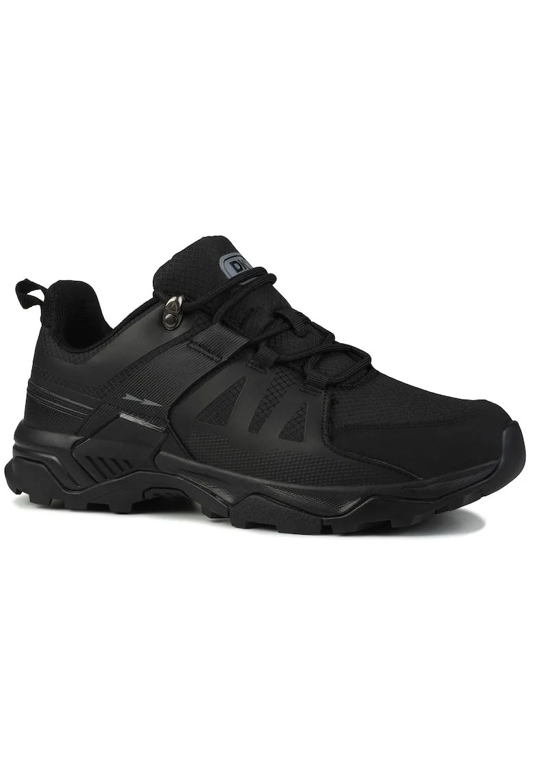 Pantofi sport trekking barbati  model XR6006, negru, material sintetic, talpa cauciuc