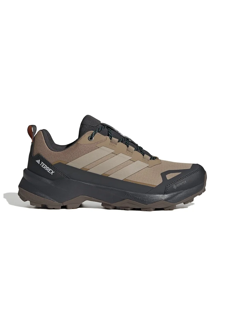 Pantofi Terrex Skychaser impermeabili pentru drumetii, Negru stins/Maro taupe deschis