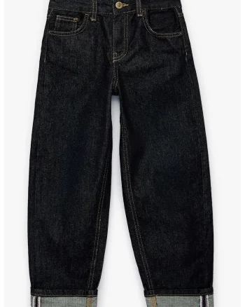 Blugi relexed fit cu 5 buzunare, Albastru ultramarin