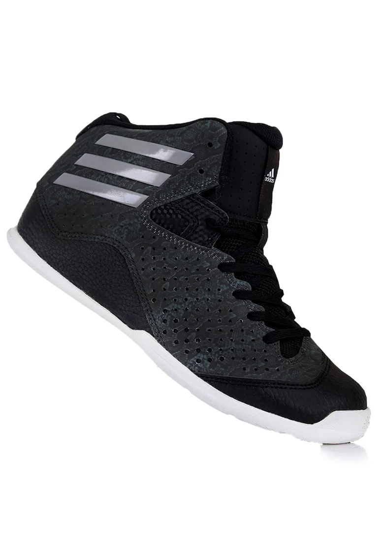 Pantofi sport copii,  viteza si stabilitate, piele ecologica, negru