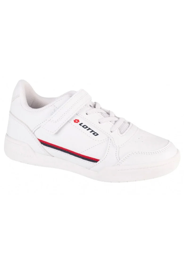 Pantofi sport copii,  Nandu K 2600310K-1030, piele ecologica, alb