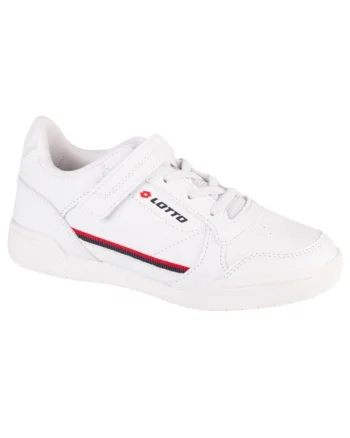 Pantofi sport copii,  Nandu K 2600310K-1030, piele ecologica, alb