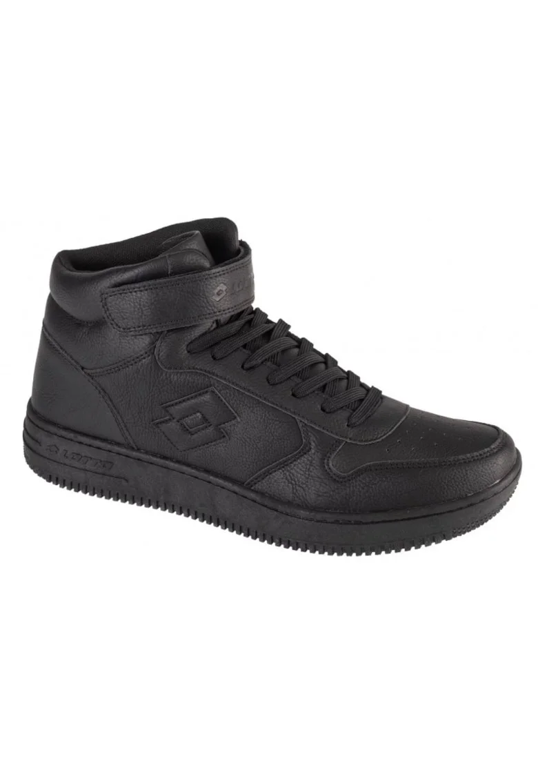 Ghete sport barbati  trekking, piele ecologica, negru,