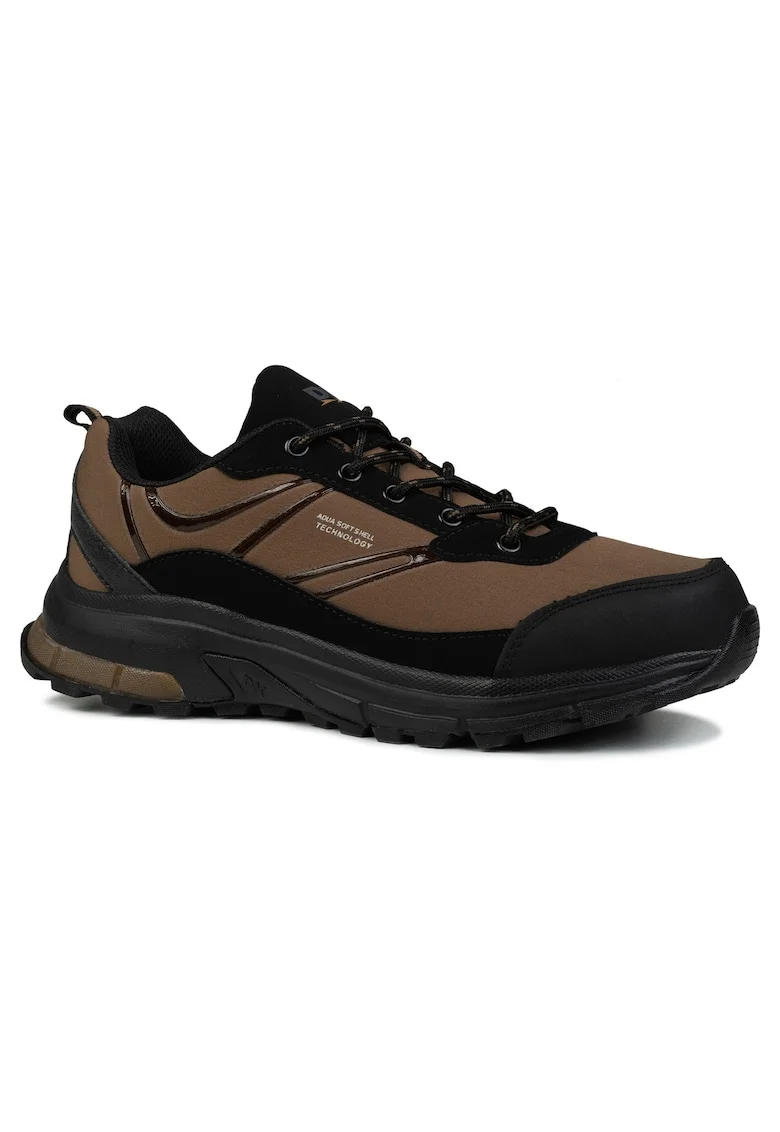 Pantofi sport  FALCON material Softshell, Brun