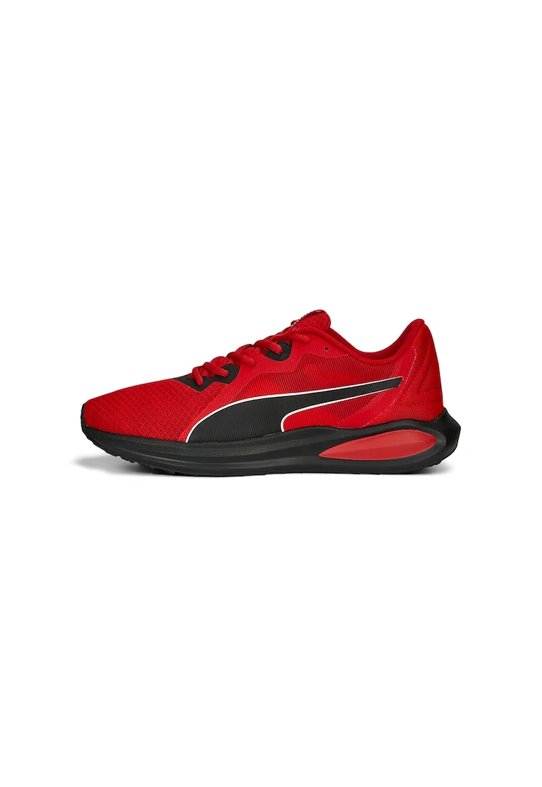 Pantofi cu garnituri de plasa pentru alergare Twitch Runner Fresh, Rosu/Negru