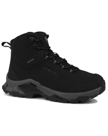 Ghete barbati  HIKER, captusite, Negru