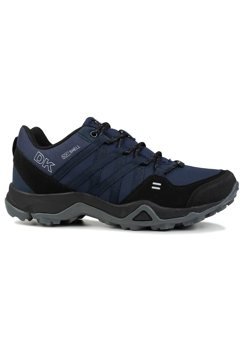 Pantofi sport trekking  impermeabili, bleumarin, material softshell, Bleumarin