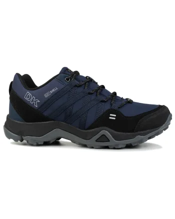 Pantofi sport trekking  impermeabili, bleumarin, material softshell, Bleumarin