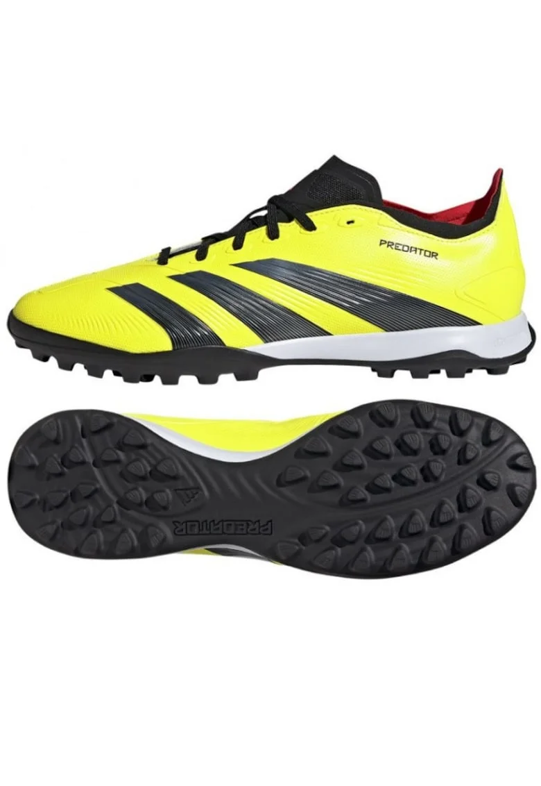 Pantofi sport,  fotbal, galben, material sintetic/textil